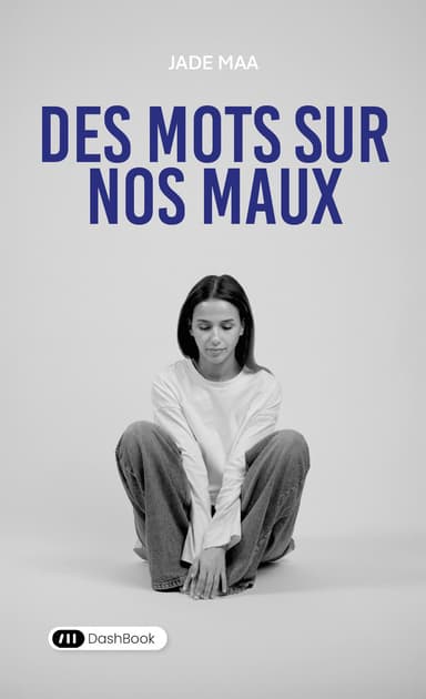 book card cover - Des mots sur nos maux